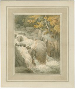 Braans fall från Eremitaget vid Dunkeld av John White Abbott