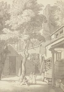 Courtyard of Mr. Bank