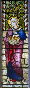 Pulborough, St Mary, James Powell & Sons, John William Brown (1842-1928), välgörenhet