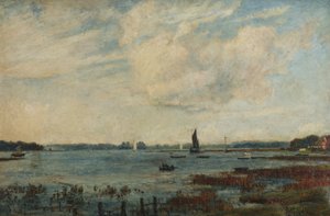 Tidal Breeze, Gosport, Hampshire (olja på duk)