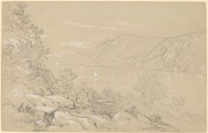 Norr från Storm King av John William Casilear