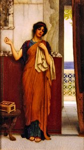 Ett stygn i tiden (Idle Thoughts) av John William Godward