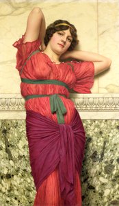 Kontemplation av John William Godward