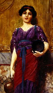 Kvinnlig figur av John William Godward