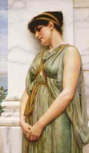 Pompeiansk flicka av John William Godward