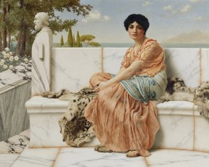 Dagdröm av John William Godward