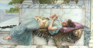 "De trolovade", 1892 av John William Godward