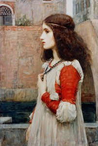 Juliet (olja på duk) av John William Waterhouse
