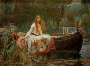 The Lady of Shalott av John William Waterhouse