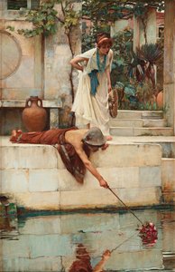 Räddningen, c. 1890. av John William Waterhouse