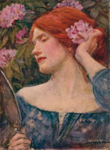 Fåfänga, c1910 av John William Waterhouse