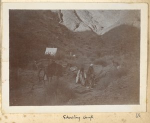 Razavi Khorasan-provinsen, Iran, ca 1908 (s/v-foto)