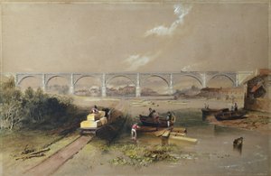Willington Dean Viaduct av John Wilson (after) Carmichael