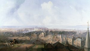 West Hartlepool år 1859 av John Wilson Carmichael