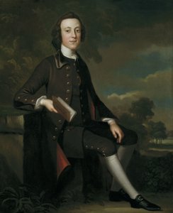 Porträtt av en ung man av John Wollaston