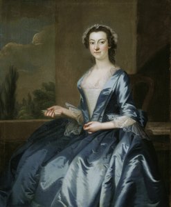 Porträtt av en kvinna, 174952. av John Wollaston
