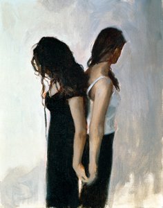 Back to Back (olja på dukskiva)
