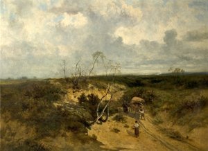 En sandig bit av vägen, 1874
