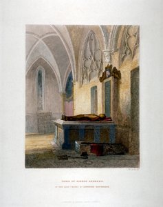 Lancelot Andrews grav i Lady Chapel, St Saviour