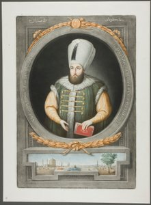 Mustapha Kahn, från Portraits of the Emperors of Turkey av John Young