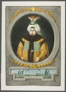 Othman Kahn III, från Porträtt av Turkiets kejsare av John Young