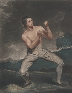 Richard Humphreys, den berömda boxaren som aldrig blev erövrad, 1788.