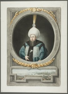Selim Kahn III, från Porträtt av Turkiets kejsare av John Young
