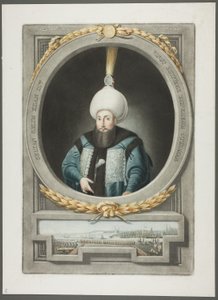 Selim Kahn III, från Porträtt av de turkiska kejsarna av John Young