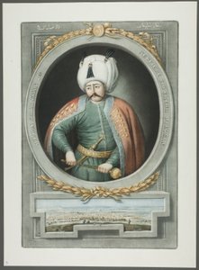 Selim Kahn I, från Porträtt av Turkiets kejsare av John Young