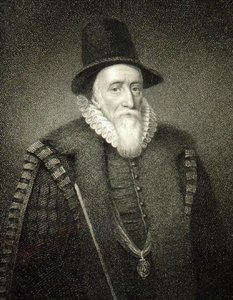 Portræt af Thomas Sackville (1536-1608) swed av John de (after) Critz