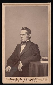 Porträtt av Arnold Henry Guyot 1807-1884, före 1866. av Johnston Bros