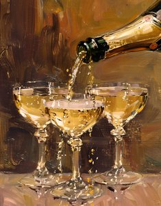 Golden Champagne För av Jolly and Dash