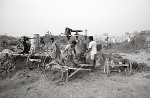 Tegelfabriker i Kolkata, Indien, 2016 (foto) av Jon Nicholson