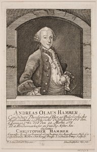 Dansk:  Andreas Olaus Hammer av Jonas Haas