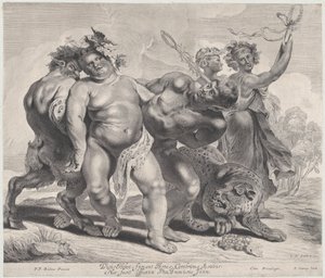 Bacchus fylleri, 1630-57., 1630-57. av Jonas Suyderhoef