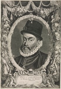 Porträtt av Filip II, kung av Spanien, 1644. av Jonas Suyderhoef