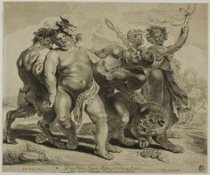 Bacchus triumf av Jonas Suyderhoef