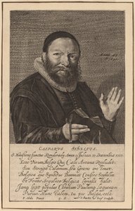 Caspar Sibelius av Jonas Suyderhoff after Frans Hals