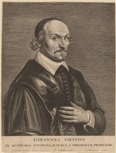 Johannes Cocceius av Jonas Suyderhoff after Jan de Vos