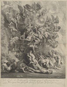 Fall of the Damned av Jonas Suyderhoff, after Sir Peter Paul Rubens