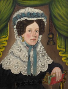 Kvinna med en bok, 182730. av Jonas Welch Holman