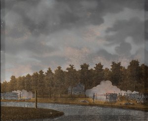 Eldbyte på Vaartse Rijn nära Jutphaas Gunfight på Vaartse Rijn nära Jutphaas av Jonas Zeuner