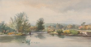 Punt på en flod av Jonathan Needham