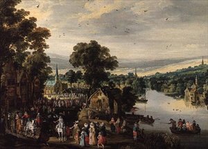 Byfesten av Joos or Josse de The Younger Momper
