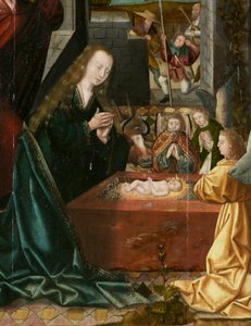 Triptyk från Betlehem, cirka 1540 (målning på trä)