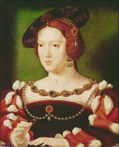 Porträtt av Eleanor av Hapsbourg (1498-1558)