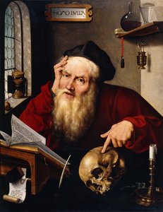 Saint Hieronymus i sin studie,