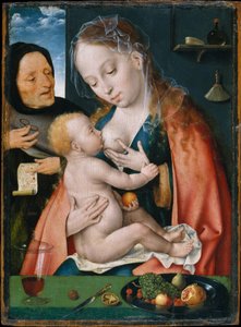 Den heliga familjen, c.1512–13 av Joos van Cleve