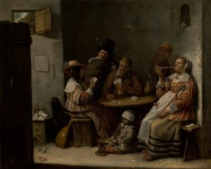 Kortspelare, c.1645