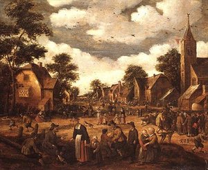 Byscen av Joost Cornelisz